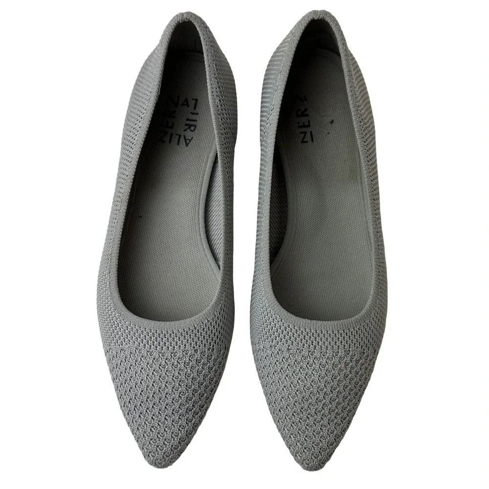 Naturalizer Hunter Ballet Flats Pointed‎ Toe Flexible Knit